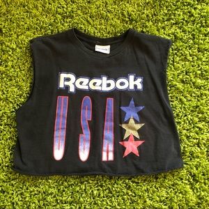 Reebok Vintage Cropped Tank Top
